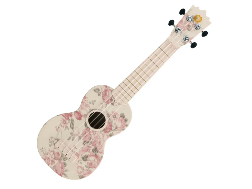 Classic Cantabile BeachBuddy Desert Rose, Soprano-Ukulele ABS Levný
