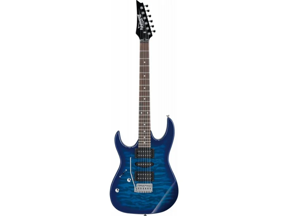 Ibanez GRX70QAL-TBB Transparent Blue Burst Elektrická kytara Horká Nabídka