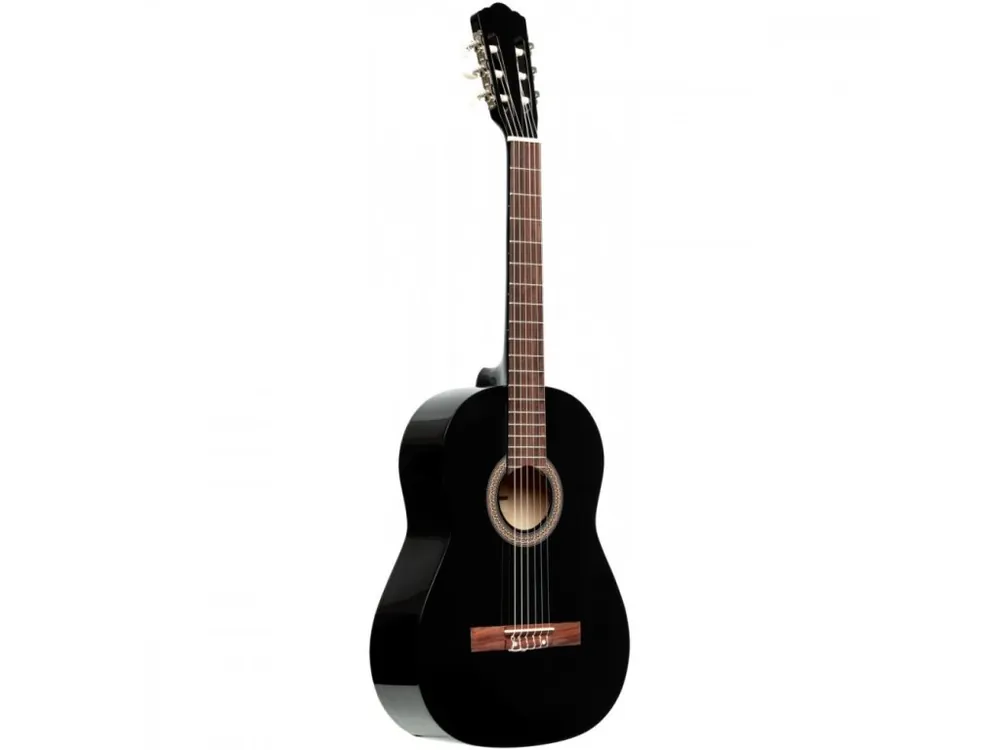 Levný Stagg SCL50-BLK, klasická kytara 4/4, černá
