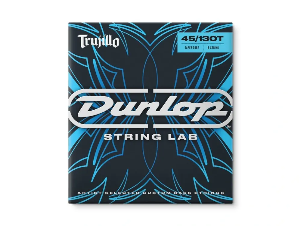 Vrácení Zdarma Dunlop STRING LAB SERIES ROBERT TRUJILLO STAINLESS STEEL TAPERED BASS STRINGS 45-130