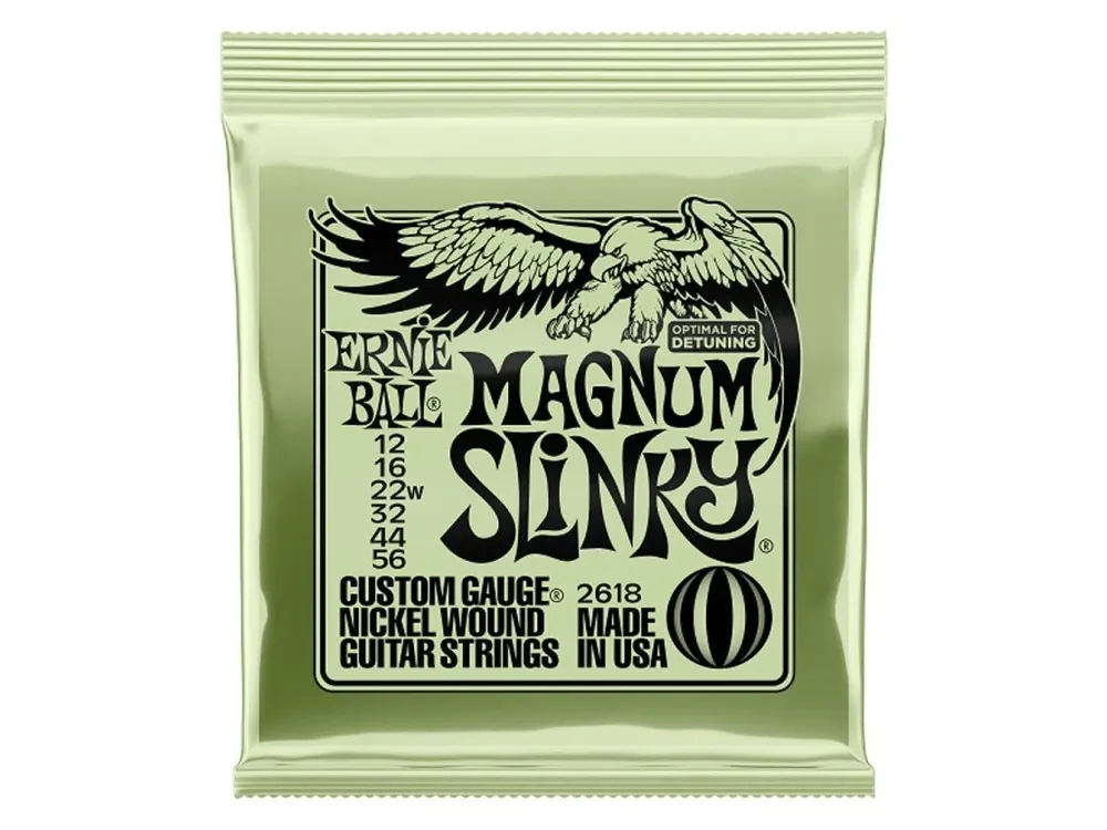 2618 Ernie Ball Magnum Slinky Nickel Wound - .012 - .056 - struny na elektrickou kytaru - 1ks Originální