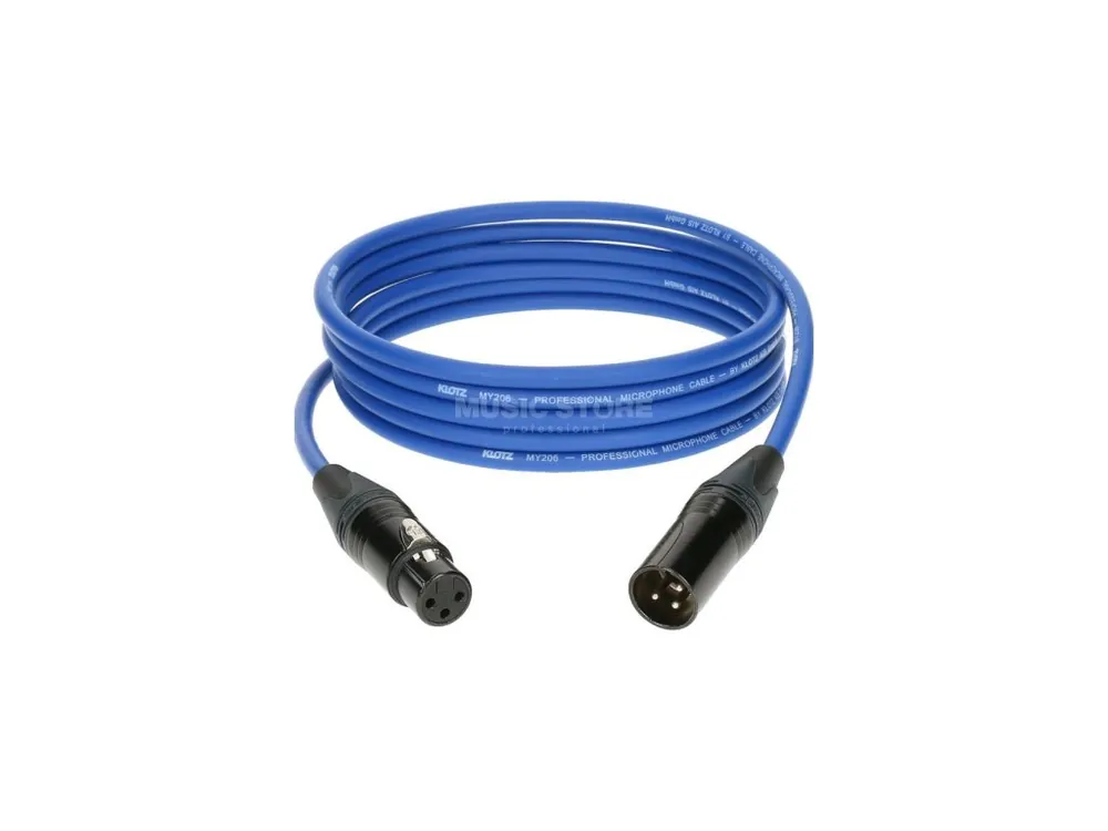 Kup Teď Klotz M1K2FM0300 Microphone Cable blue 3 m