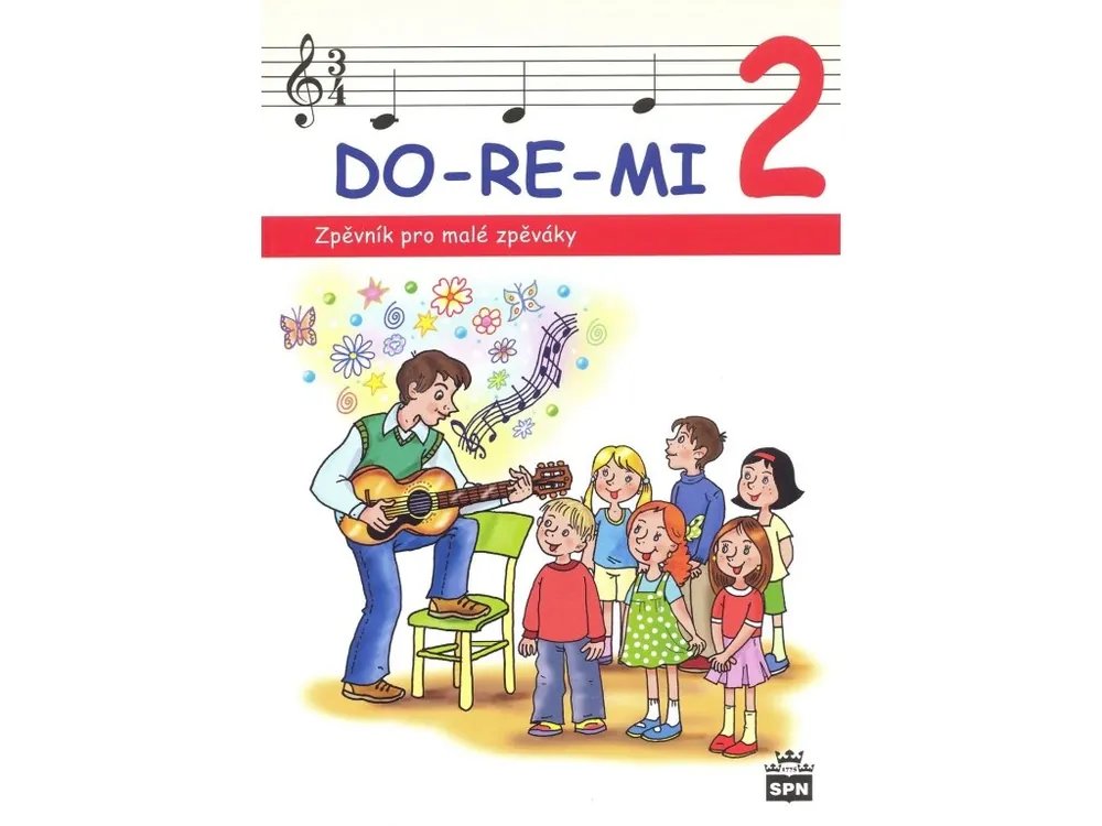 DO-RE-MI 2 - Zpěvník pro malé zpěváky - Marie Lišková - zpěv/akordy Nejlepší Volba