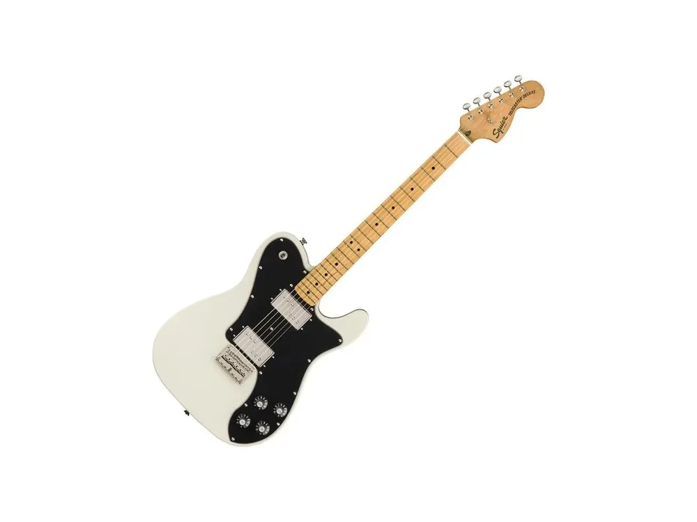 Omezená Nabídka Fender Squier Classic Vibe ‘70s Telecaster Deluxe MN Olympic White Elektrická kytara