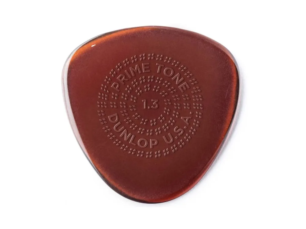 Dunlop Primetone Semi-Round Sculpted Plectra Guitar Picks with Grip 514 PT Semi-Round Grip 1.3mm Akce