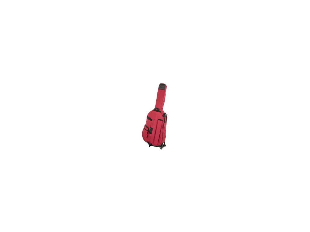 Dokud Zásoby Vydrží Petz Double Bass Bag w Trolley 3/4