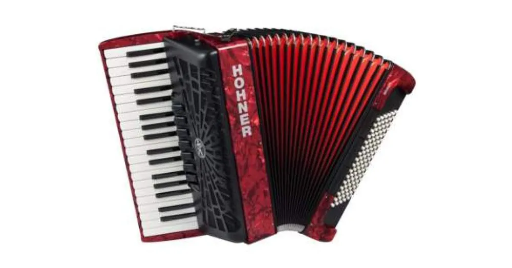 HOHNER Bravo III 96 red (SilentKey) Top Prodej
