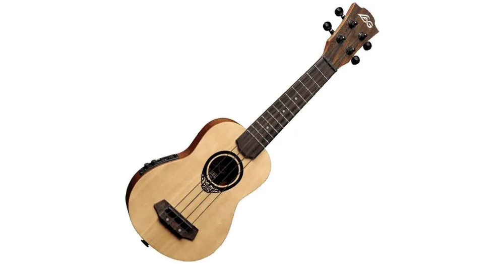 LAG BABY-TKU-150 Tiki Uku Soprano Acoustic Electric Akční Nabídka