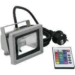 Jen Po Omezenou Doba EUROLITE LED IP FL-10 COB RGB 120° s dálkovým ovladačem