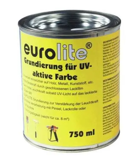 EUROLITE UV Základová barva pro barvy 750ml Expresní Doručení