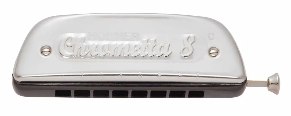 Autentický HOHNER Chrometta 8 C