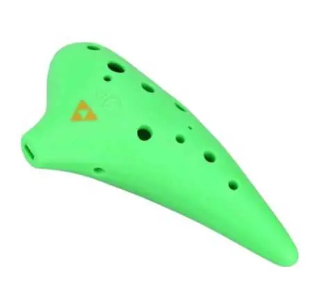 Oblíbený KERA AUDIO okarína 12D-001 zelená