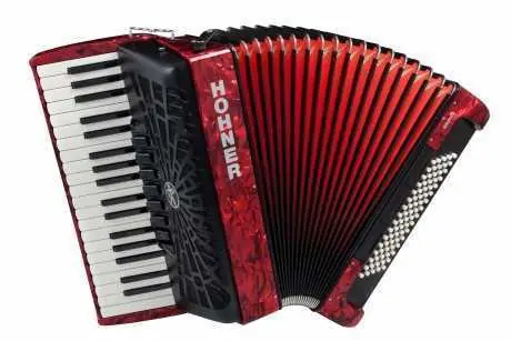 HOHNER Bravo III 120 red (SilentKey) Originální