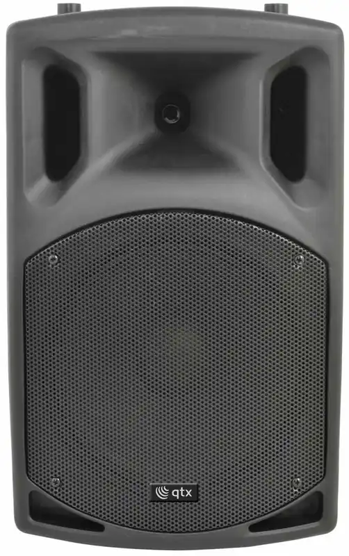 QTX QX12PA, mobilní 12" zvukový systém MP3/SD/USB/BT/FM/2x VHF, 200W Koupit Online