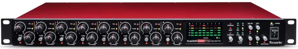 FOCUSRITE Scarlett OctoPre Dynamic Must-Have