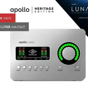 Universal Audio Apollo Solo USB Heritage Edition Nová Kolekce