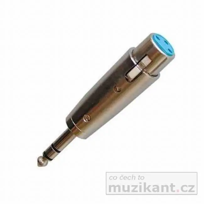Redukce XLR samice - Jack 6,3 stereo samec Výhodná Nabídka