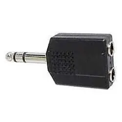 rozdvojka 1x jack 6,3 mm na 2x 6,3mm Expresní Doručení