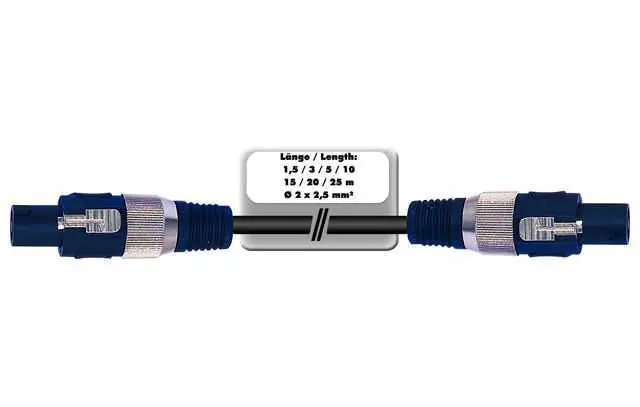 Vysoce Kvalitní Speakon kabel Profi