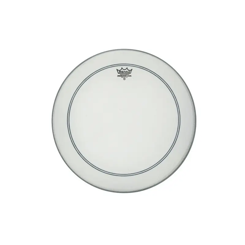Remo Powerstroke 3 Bílá, zdrsněné na bas drum 22" P3-1122-C2 Aktuální