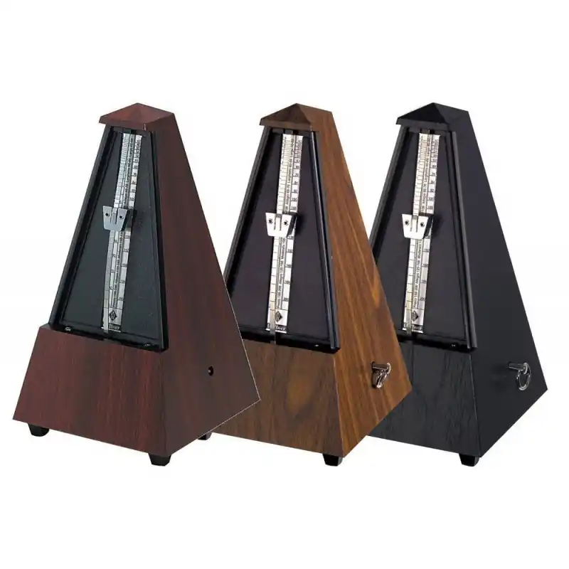 Wittner Pyramidový Mahagon-kresba - metronom Autentický