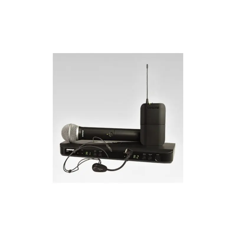 Aktuální SHURE BLX1288E/MX53 - SMW kombo, BLX88E, BLX1 + MX153 a SM58