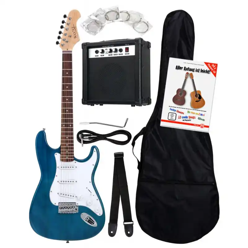 Nová Kolekce Rocktile Banger‘s Pack BLUE - kytarový set