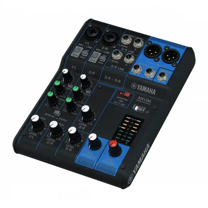 Bezpečná Platba Yamaha MG06 - Mix, 6 kanálů