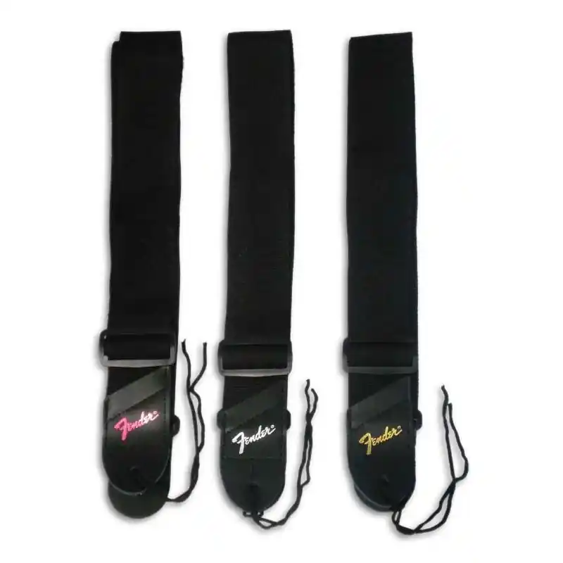 Hit Sezóny FENDER Black Polyester Strap