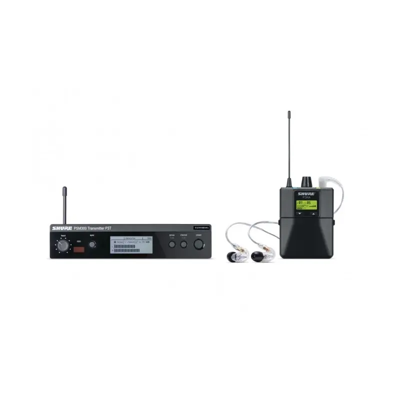 Cenová Bomba SHURE P3TERA215CL - PSM300 stereo premium monitor systém vč. SE215CL