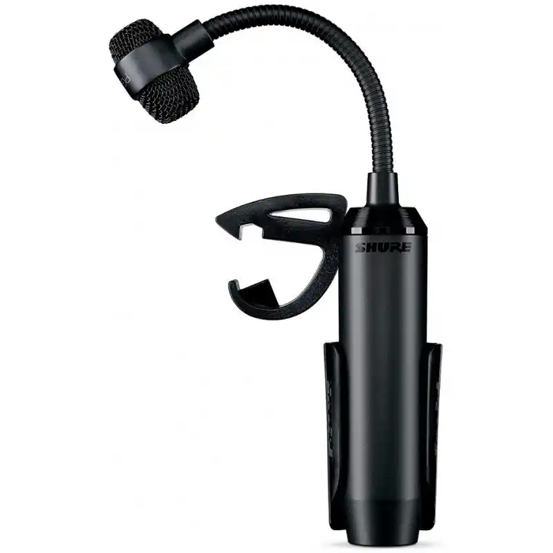 Zlevněný SHURE PGA98D-XLR - MIKROFON NA HUSÍM KRKU PRO BICÍ, AP98DM DRUM MOUNT, XLR-XLR () (X)