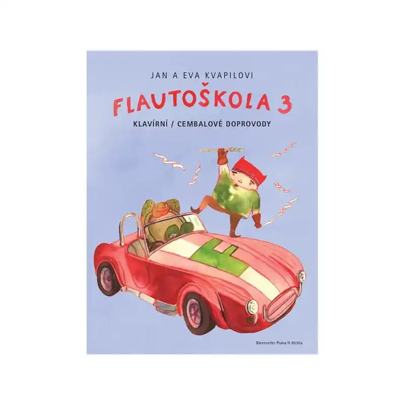 Flautoškola 3 - klavírní/cembalové doprovody Nejprodávanější