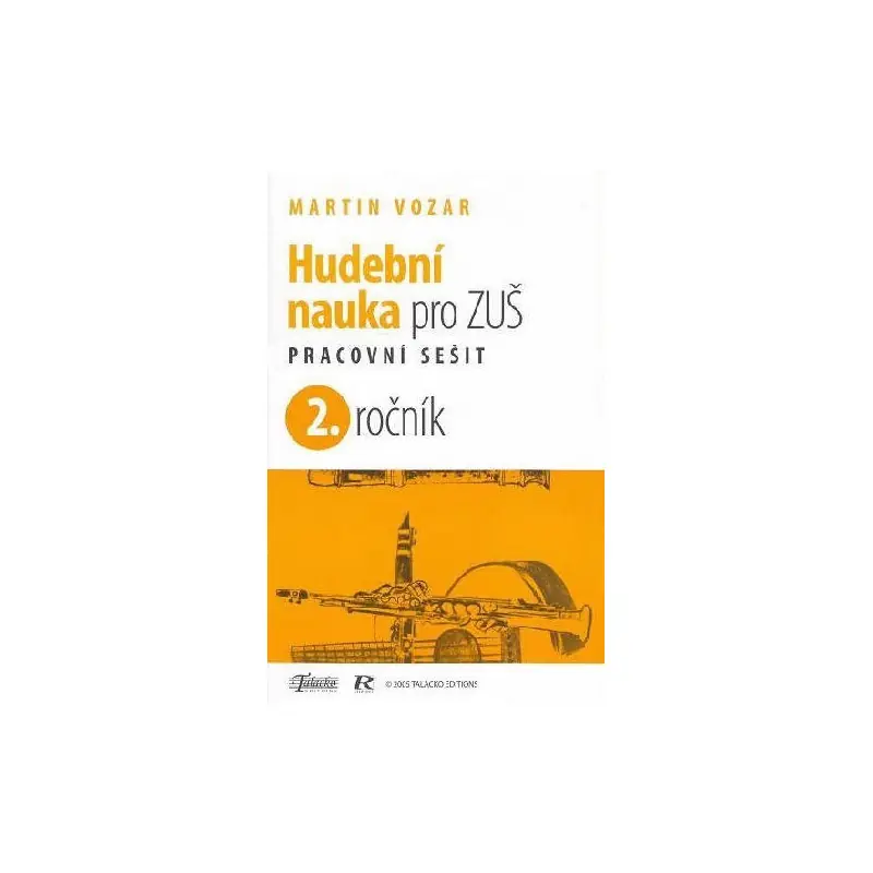 Hudební nauka pro ZUŠ prac. sešit 2.ročník M.Vozar Finální Výprodej