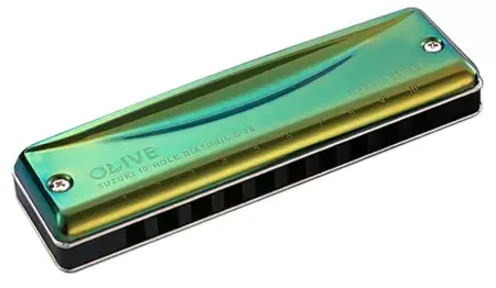 Harmonika diatonická Suzuki C-20 D Olive Horká Nabídka