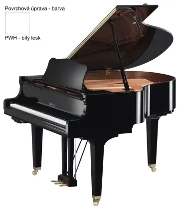 Top Prodej Klavír TransAcoustic Yamaha GC1 TA3 PWH
