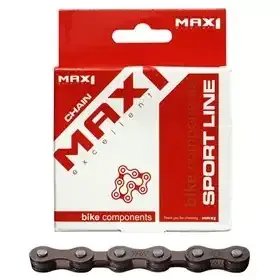 Řetěz MAX1 5,6 speed, hnědý, 116 čl Originální