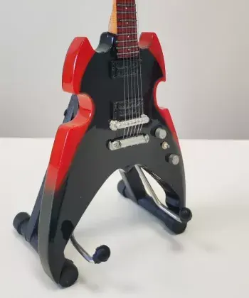 Miniatura kytary Music Legends PPT-MK086 Paul Stanley Kiss Silvertone Apocalypse Special Speciální Cena