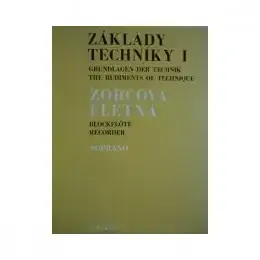 Časově Omezené Škola hry Schott Music Panton Daniel - Základy techniky 1. na sopránovou flétnu