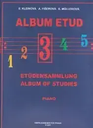 Notoviny, zpěvníky Editio Bärenreiter Album Etud 3 Cenová Bomba