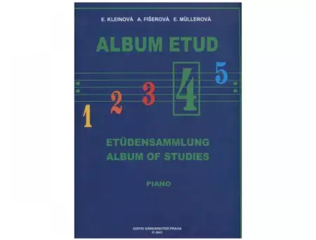 Výprodej Notoviny, zpěvníky Editio Bärenreiter Album Etud 4