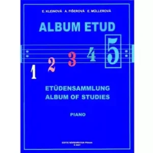 Notoviny, zpěvníky Editio Bärenreiter Album Etud 5 Akční Nabídka