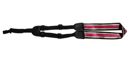 Výhodná Nabídka Řemen pro ukulele FZone S-001-3 bílo-červený