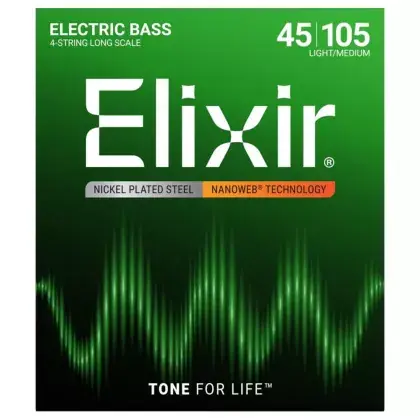 Výprodej Struny pro baskytaru Elixir 14077 Light 45/105
