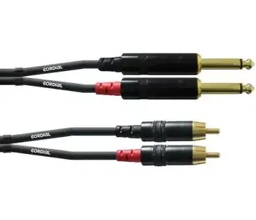 Cenový Hit Nesymetrický audio kabel Cordial CFU 1,5 PC