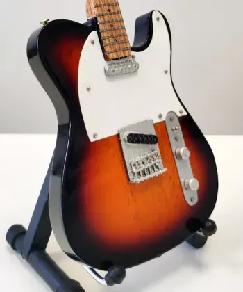 Aktuální Miniatura kytary Music Legends PPT-MK011 Andy Summers The Police Fender Telecaster