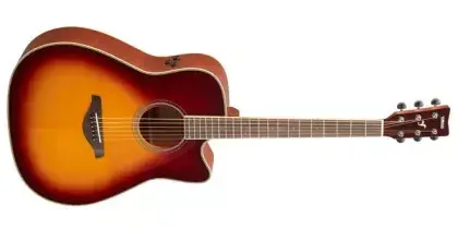 Elektroakustická kytara Yamaha FGC-TA BS TransAcoustic Novinka