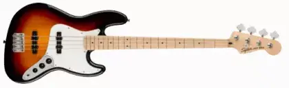 Baskytara 4strunná Fender Squier Affinity Jazz Bass MN WPG 3TS Výprodej