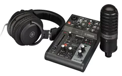 Mix, audio rozhraní Yamaha AG03 mk2 BL LSPK Horká Nabídka