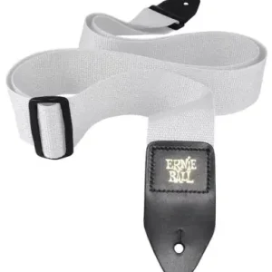Novinka Řemen kytarový Ernie Ball EB 4036 White Polypro Strap