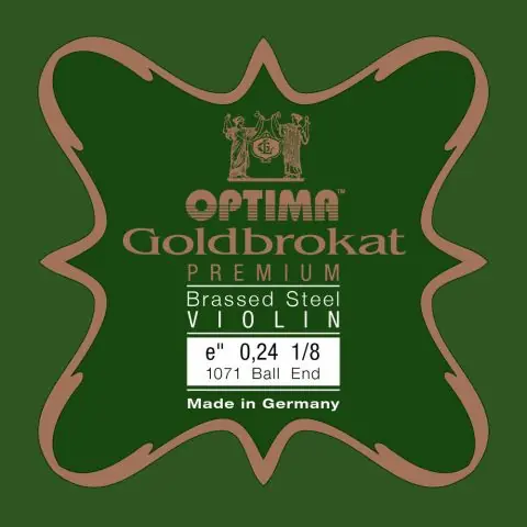 Sezónní Sleva Struny pro housle Goldbrokat Premium - motaženo posazí